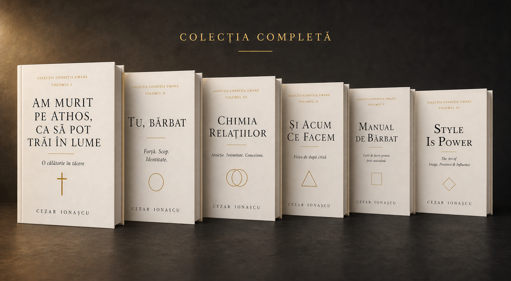 Colecția completă Condiția Umană — toate cele șase volume