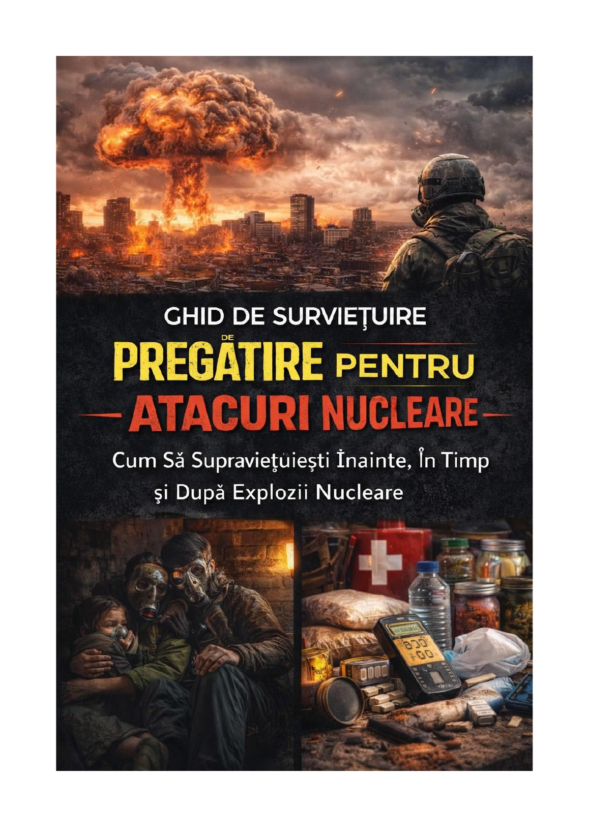 Coperta Ghidului de supraviețuire — Pregătire pentru atacuri nucleare